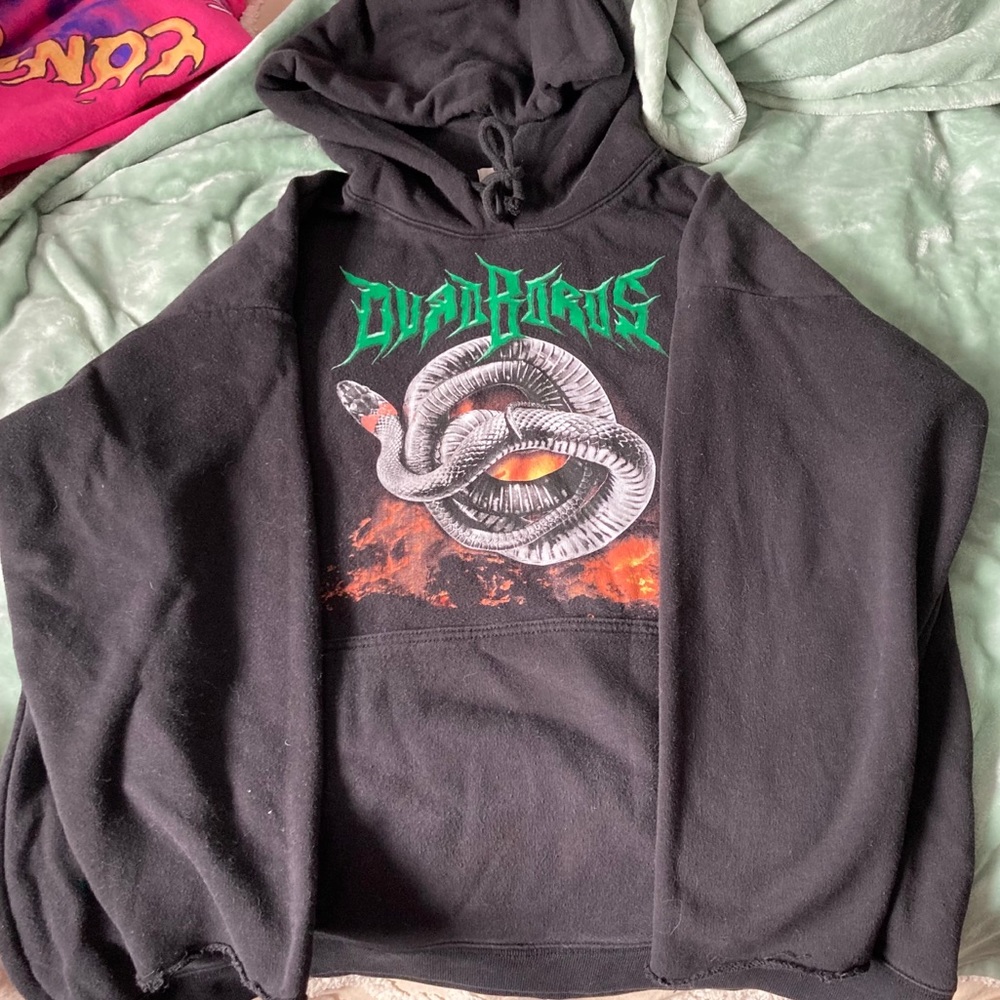 Tna Oversized Snake Hoodie Aritzia